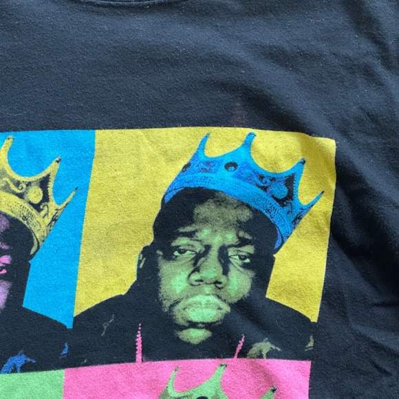 Notorious BIG Andy Warhol T-Shirt Large - Picture 2 of 2